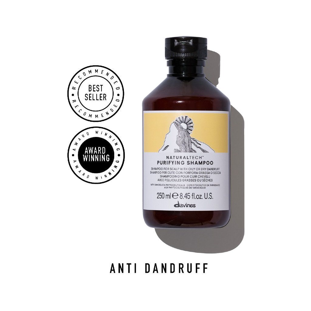 Davines Purifying Shampoo: For Oily or Dry Dandruff