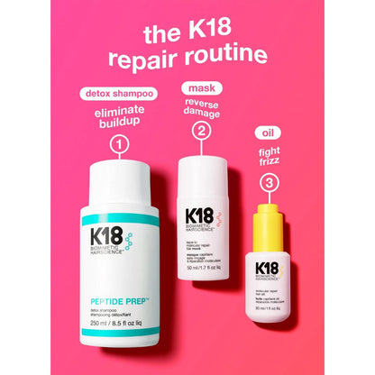 K18 Peptide Prep Detox Clarifying Shampoo 250ml