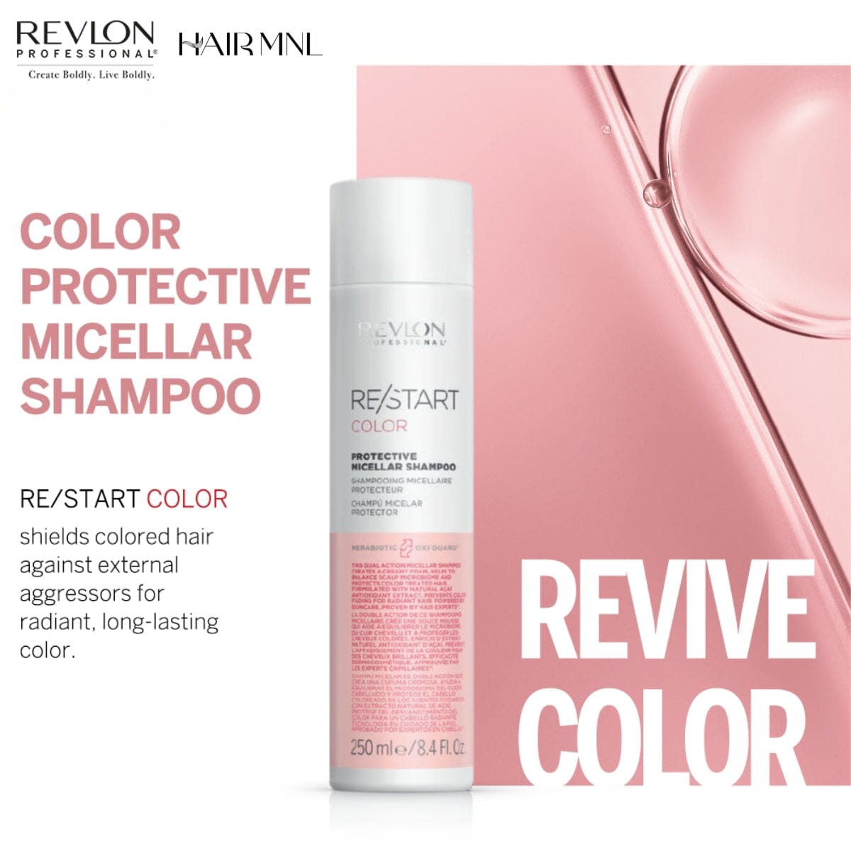 Revlon Professional ReStart Color Protective Micellar Shampoo 250ml